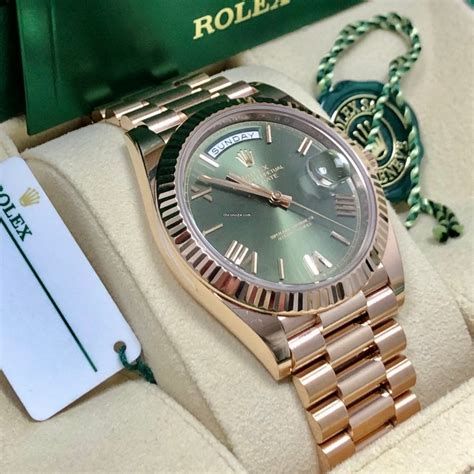 rose rolex day date|rolex rose gold 40mm president.